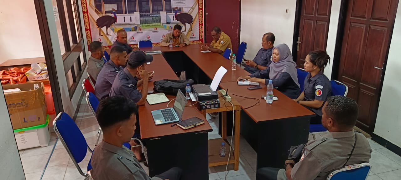 Pelaksanaan RDK SDM, Selasa 13 Januari 2026 Dipimpin Oleh Ketua Bawaslu Manokwari dan Kepala Sekretaris Bawaslu Manokwari
