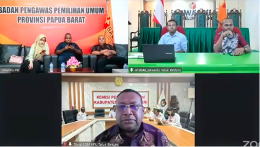 Zoom Meeting Kelas Literasi Demokrasi Seri XVIII