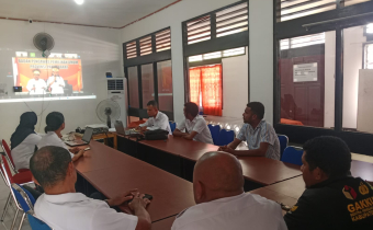 Arahan Koordiv HPS Bawaslu Provinsi Melalui Zoom Meeting