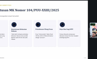 Forum KELADI (Kelas Literasi Demokrasi) Seri XX