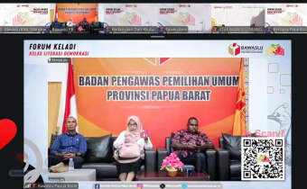 Zoom Meeting Kelas Literasi Demokrasi Seri XVII