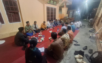 Ketua Bawaslu Manokwari Dan Staf Melakukan Konsolidasi Di Paguyuban Kerukunan Masyarakat  Demak Bintoro Pada Kamis 22 Oktober 2026
